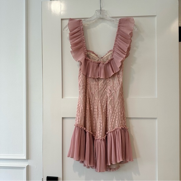 NWT Pink Corset Off The Shoulder Dress - Picture 9 of 10